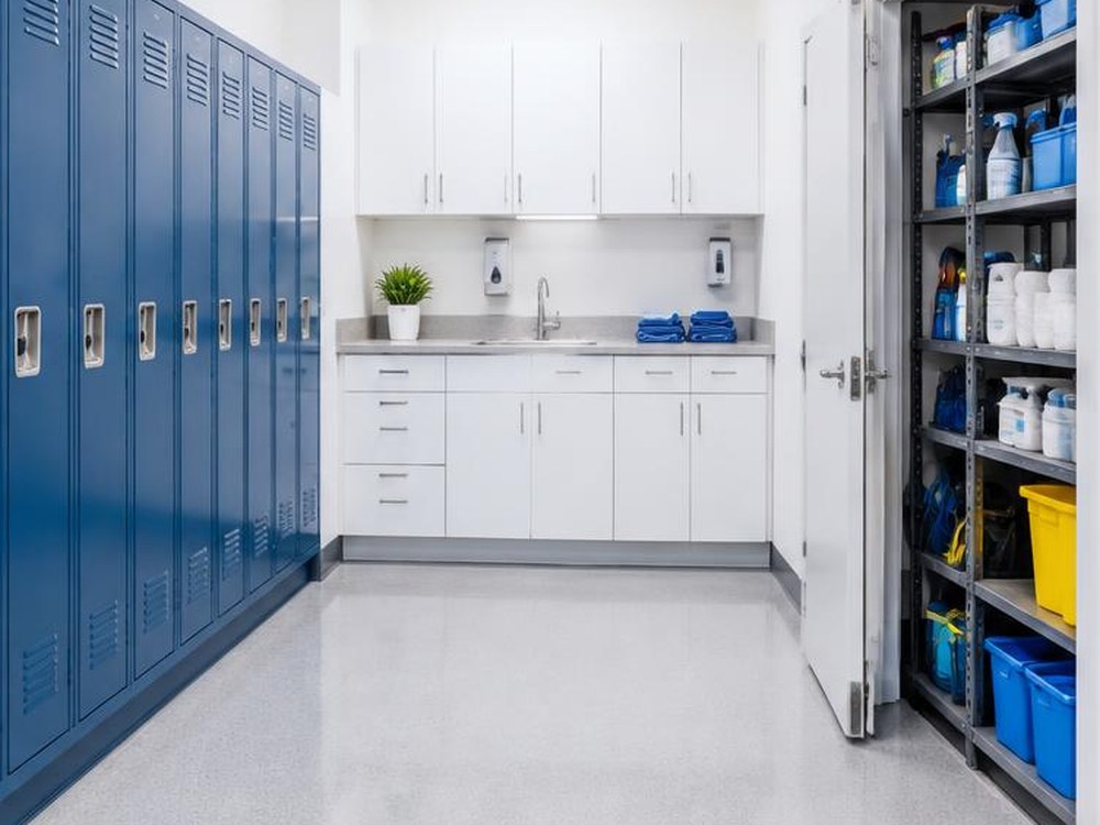 Staff support areas