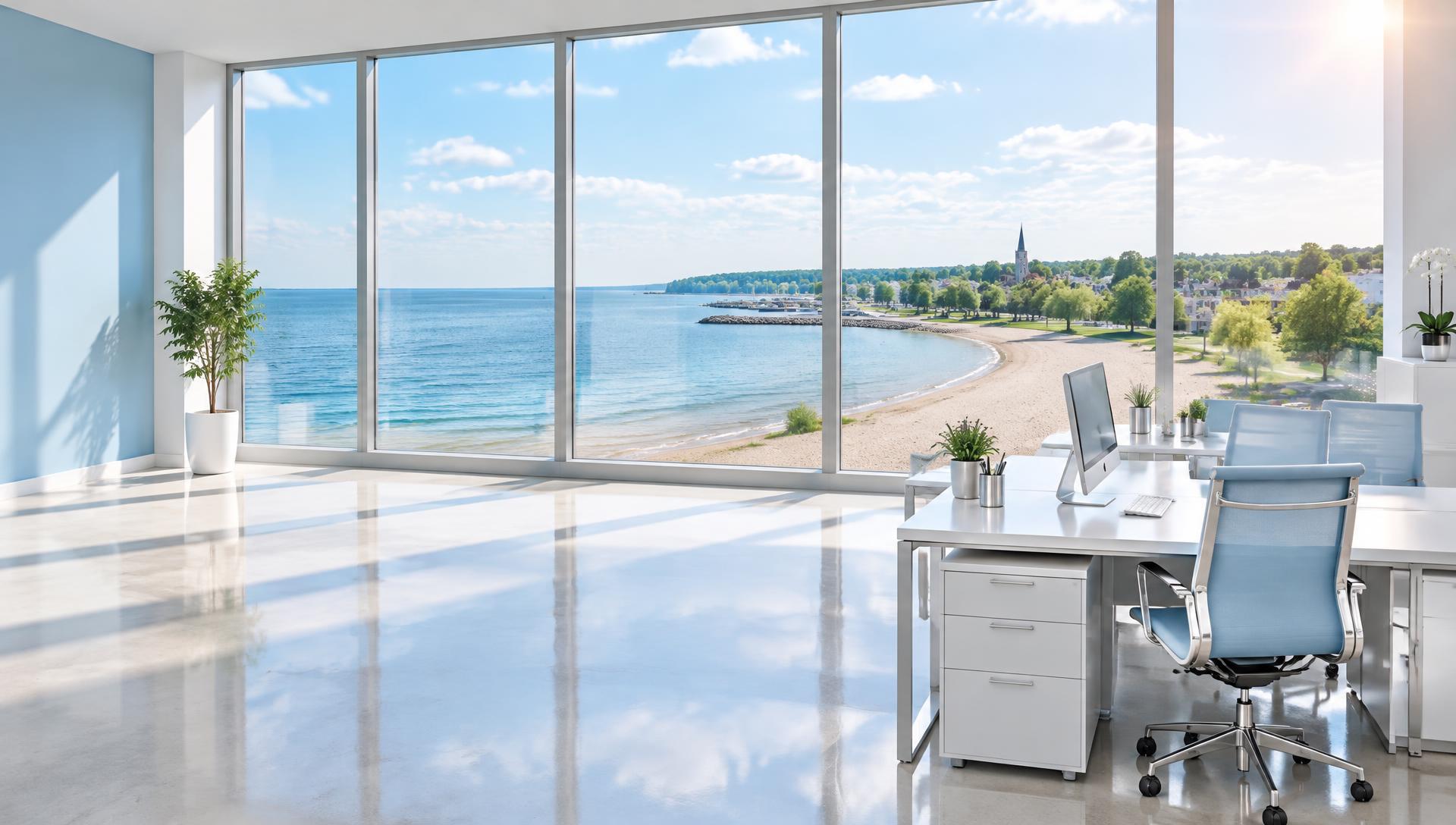 Spotless office in Georgina, Ontario