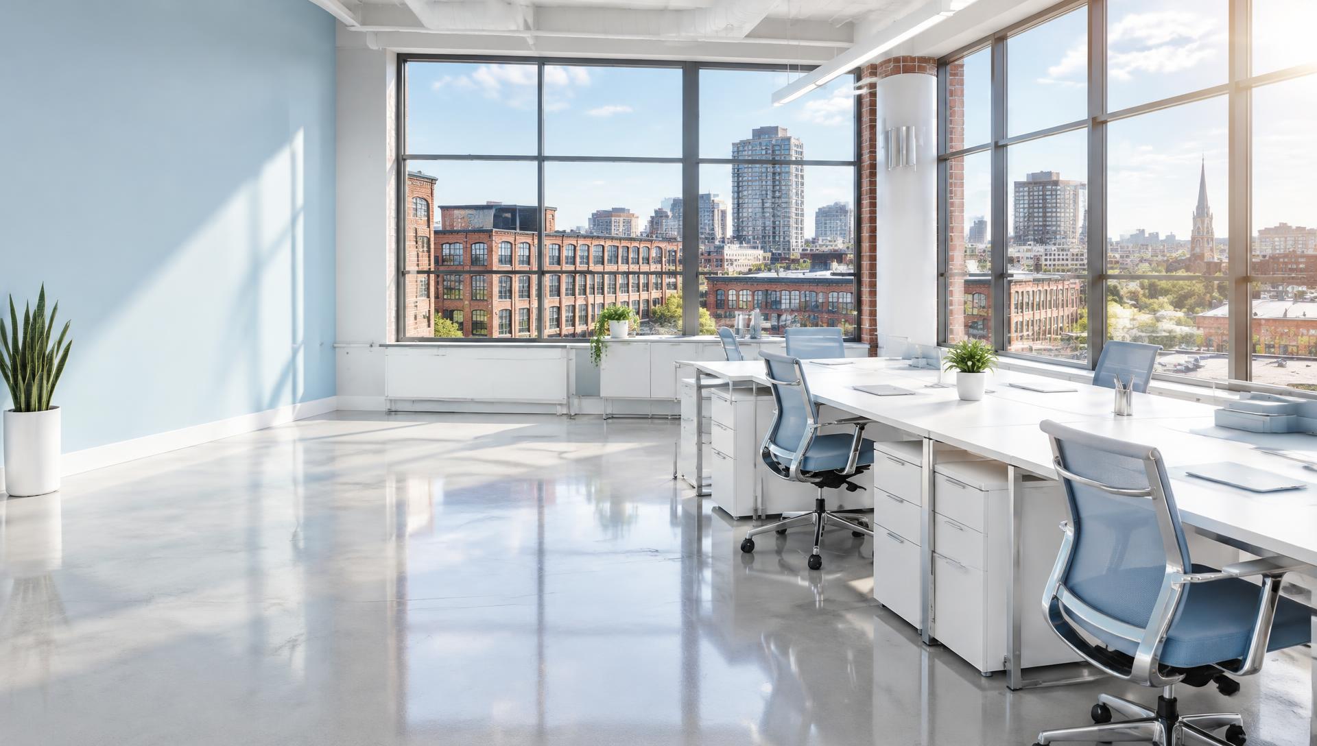 Spotless office in Kitchener, Ontario