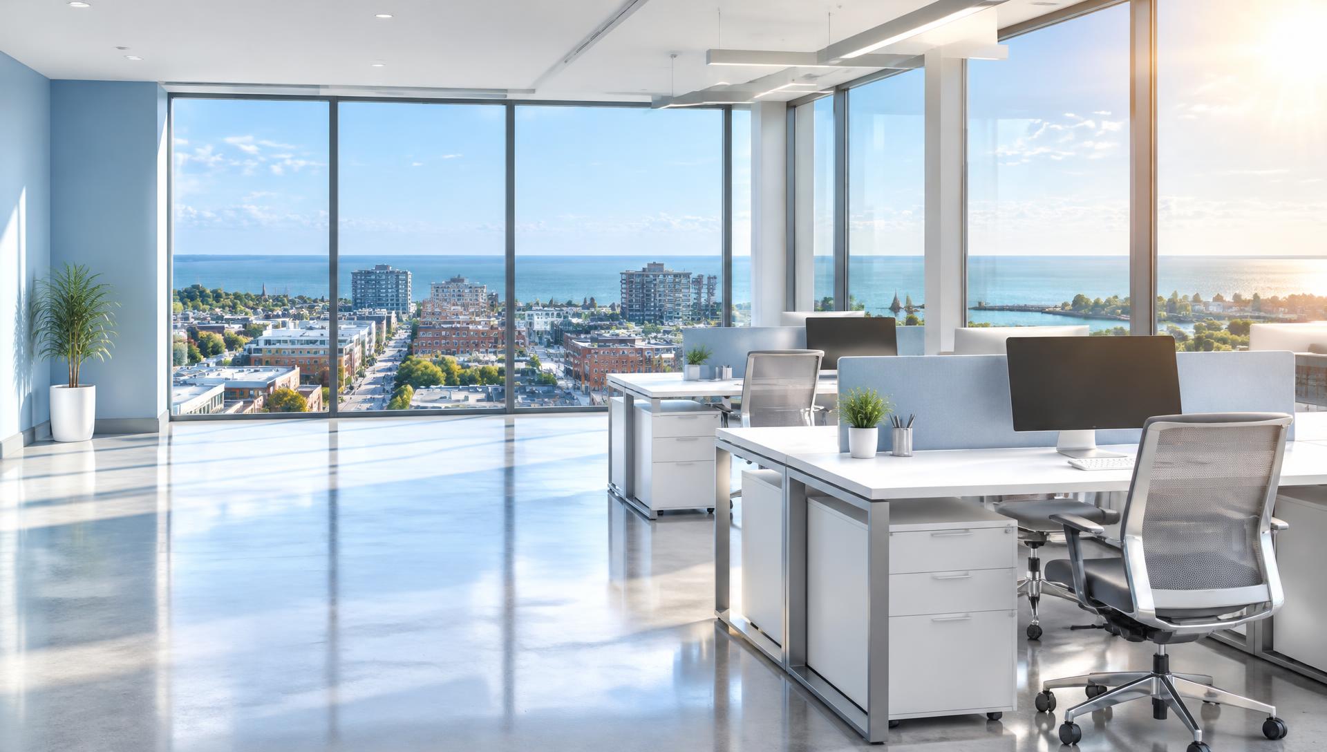 Spotless office in Oshawa, Ontario