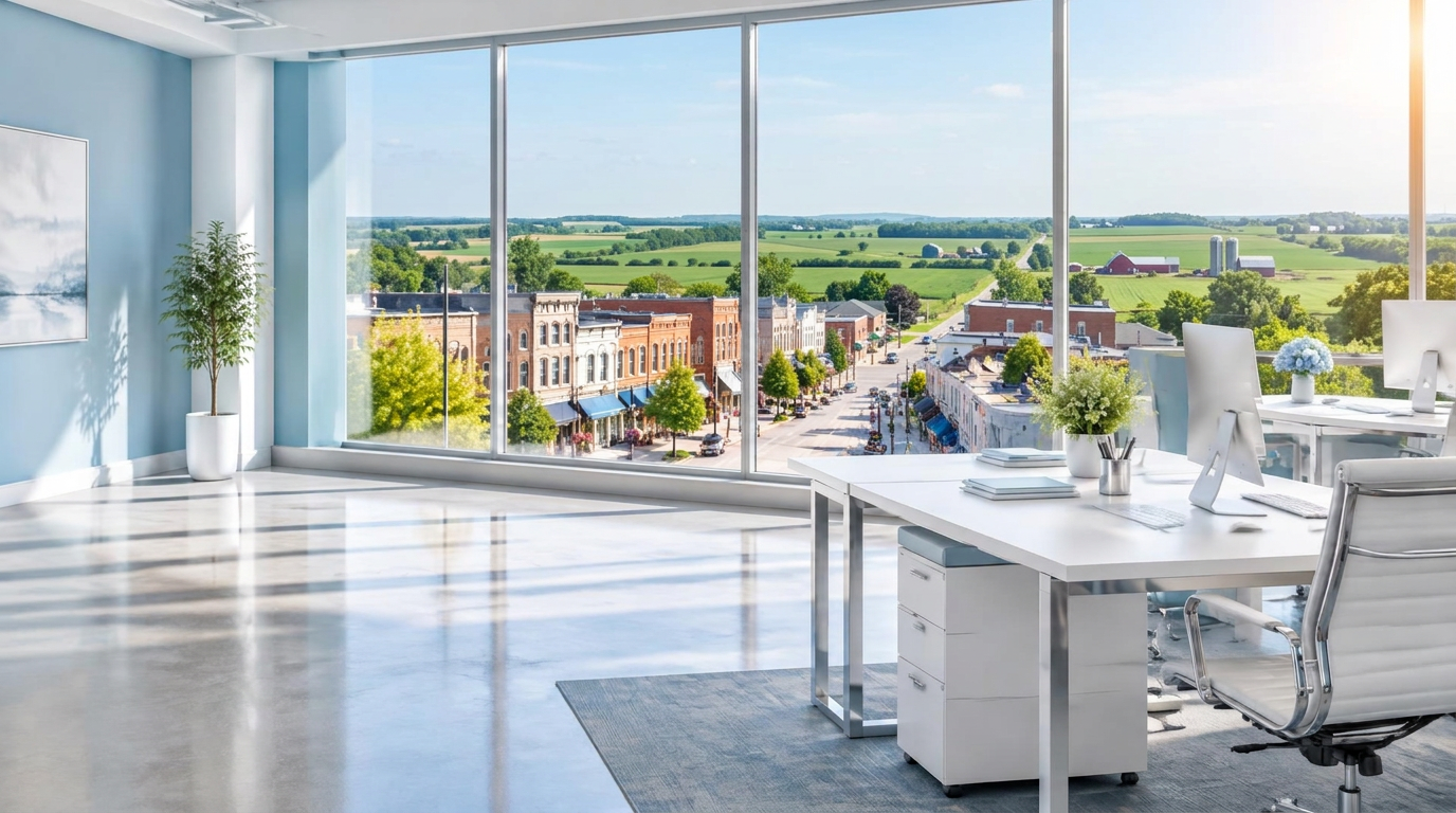 Spotless office in Stouffville, Ontario