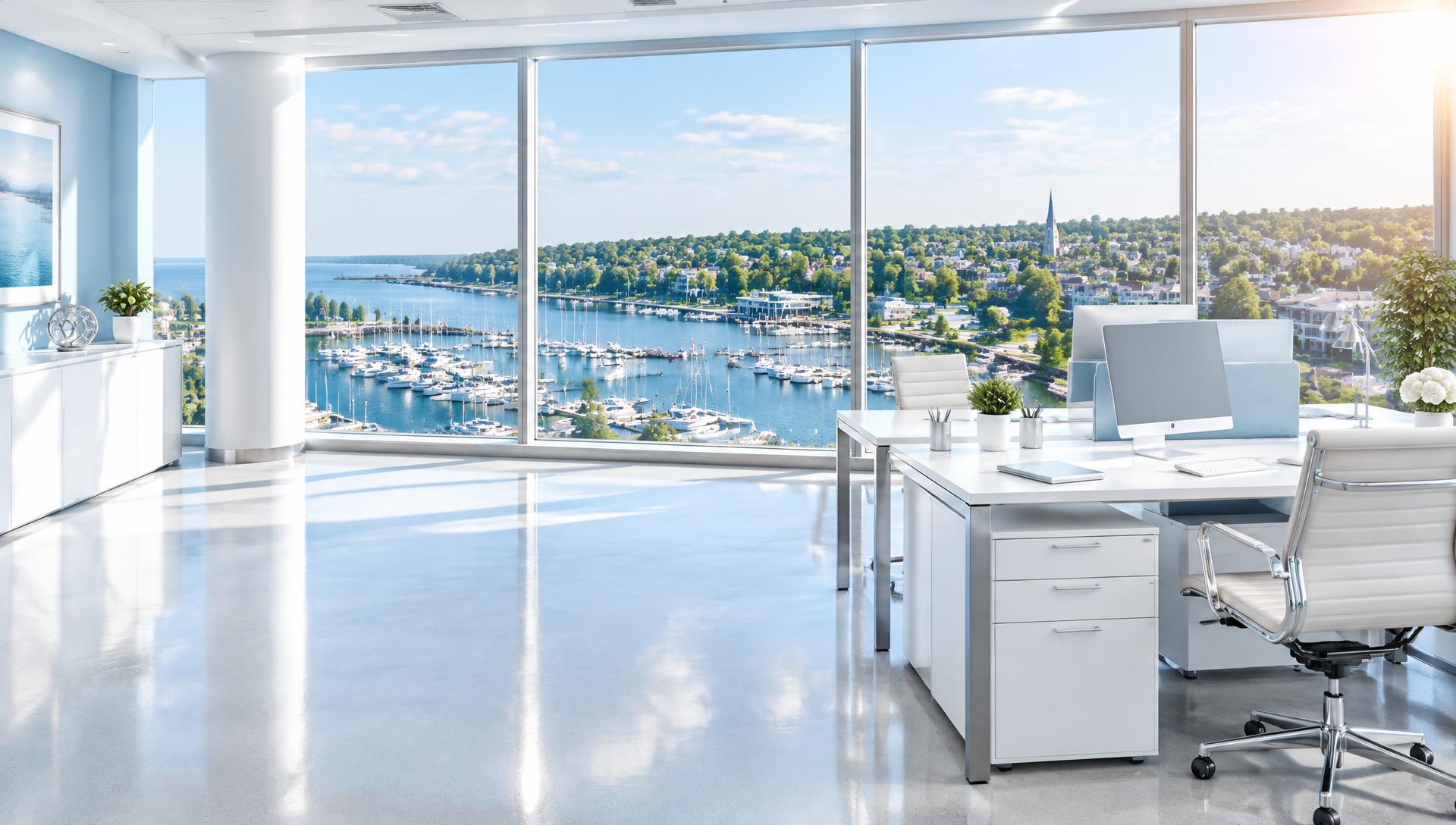 Spotless office in Whitby, Ontario