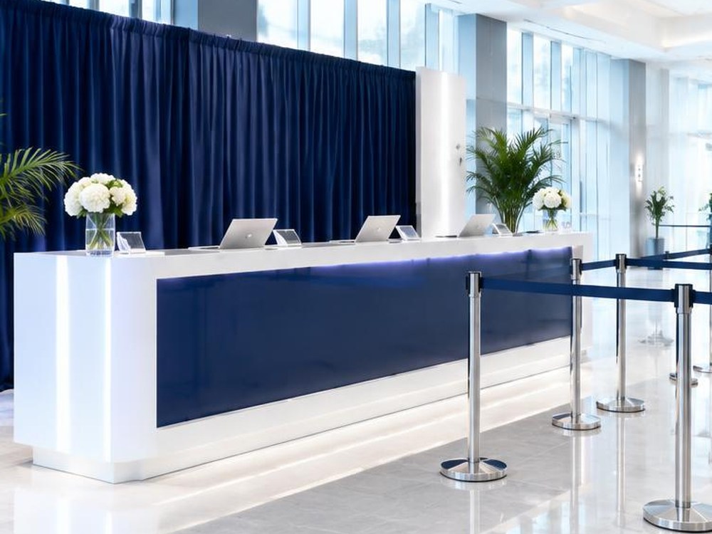 Guest arrival areas