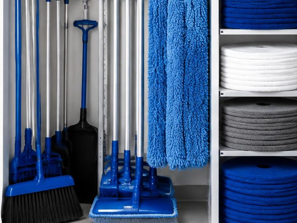 Brooms, Mops & Pads