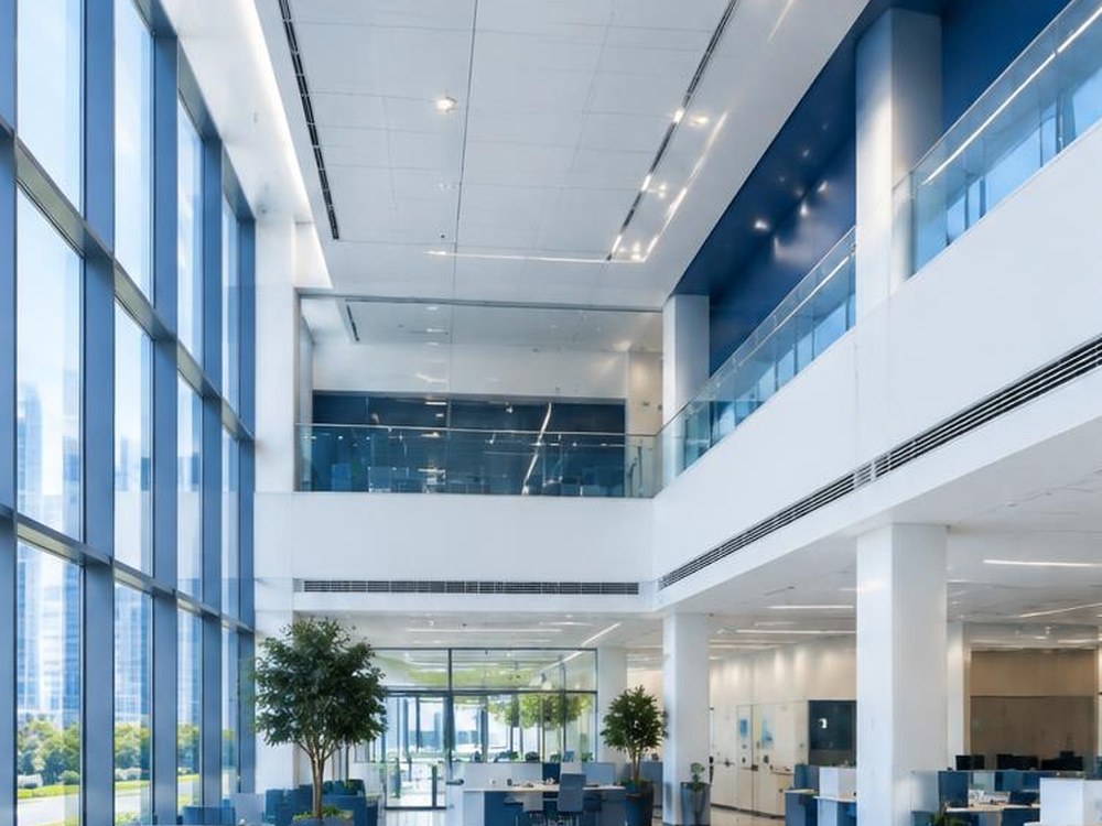 Open commercial interiors
