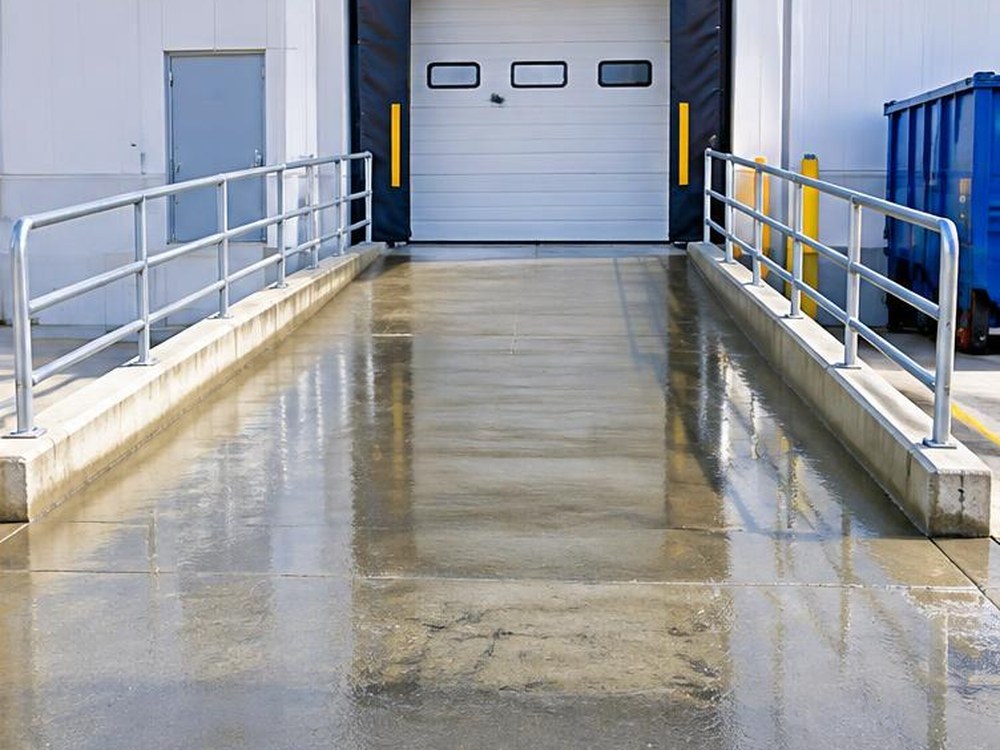 Loading and service areas