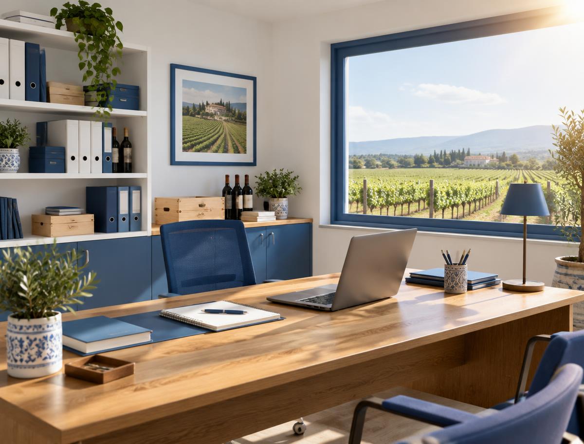 Administrative offices & planning desks