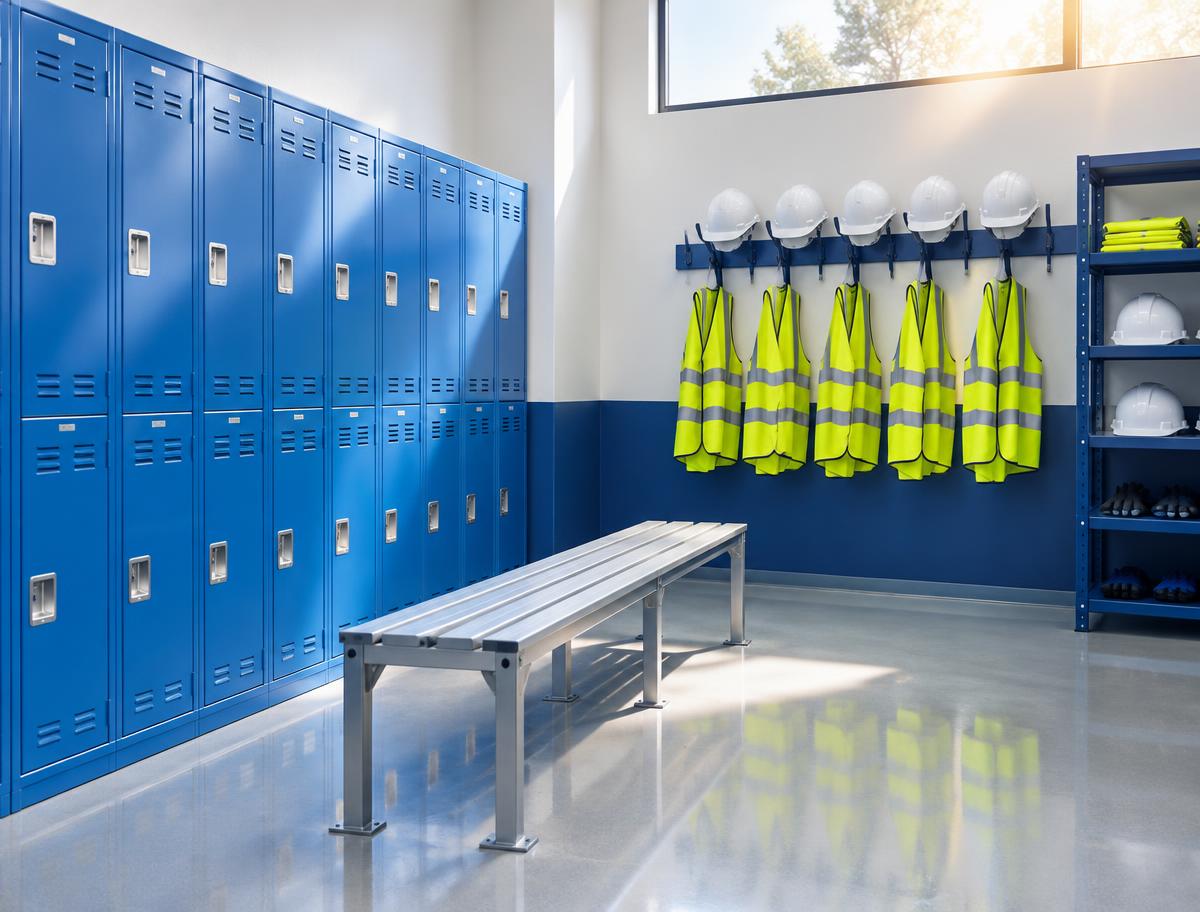 Breakrooms, locker rooms & PPE stations