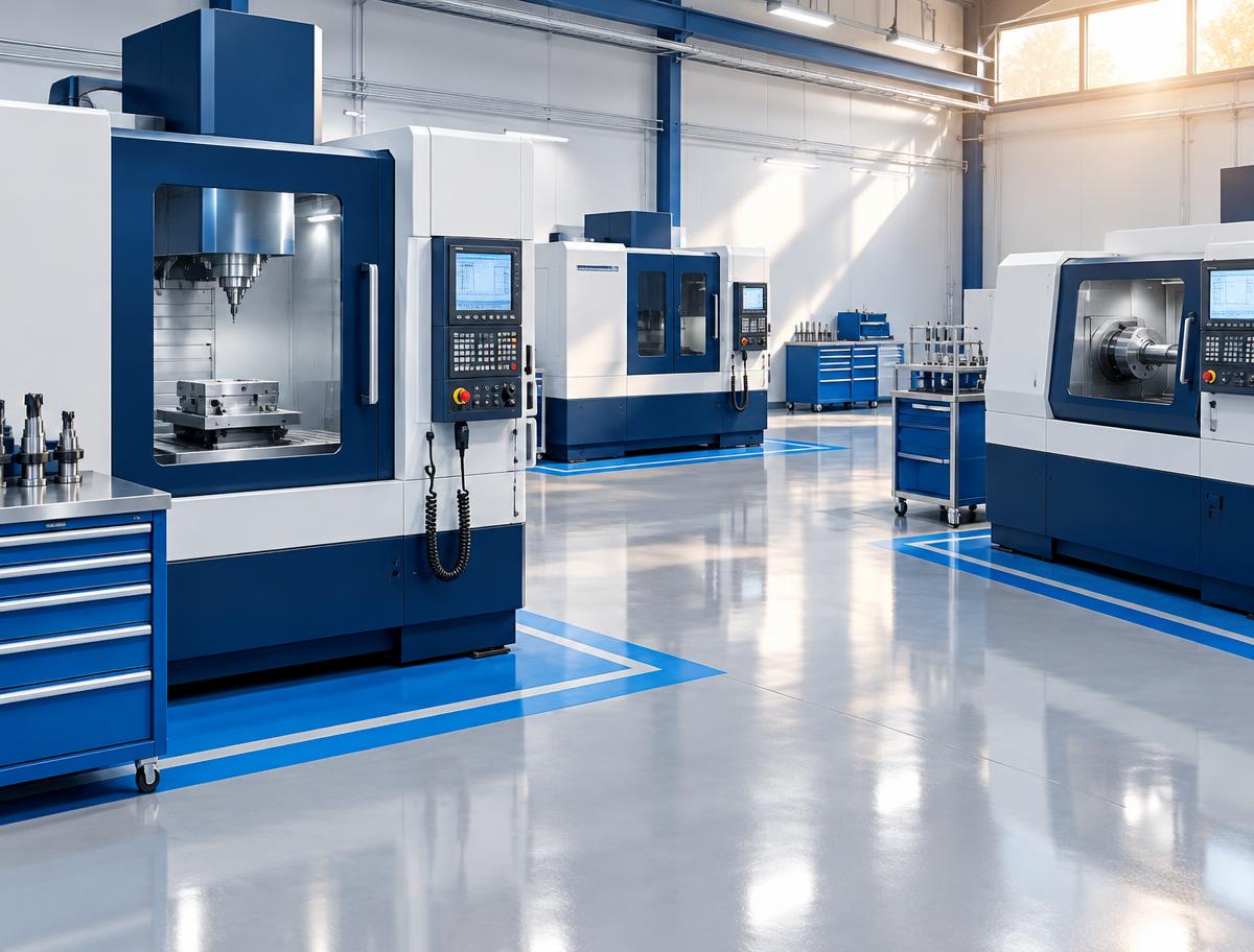 Machine bays & adjacent surfaces
