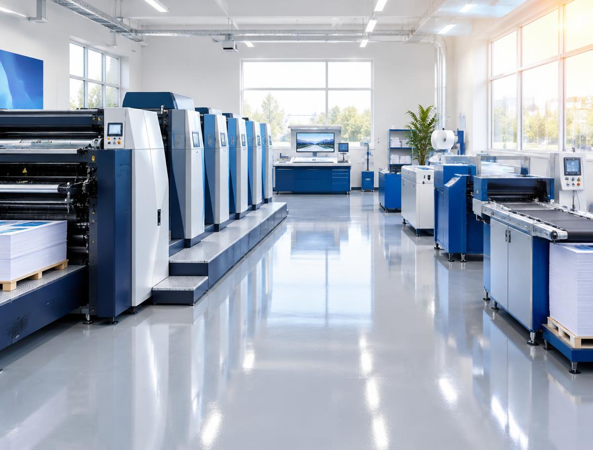 Print rooms and production floors
