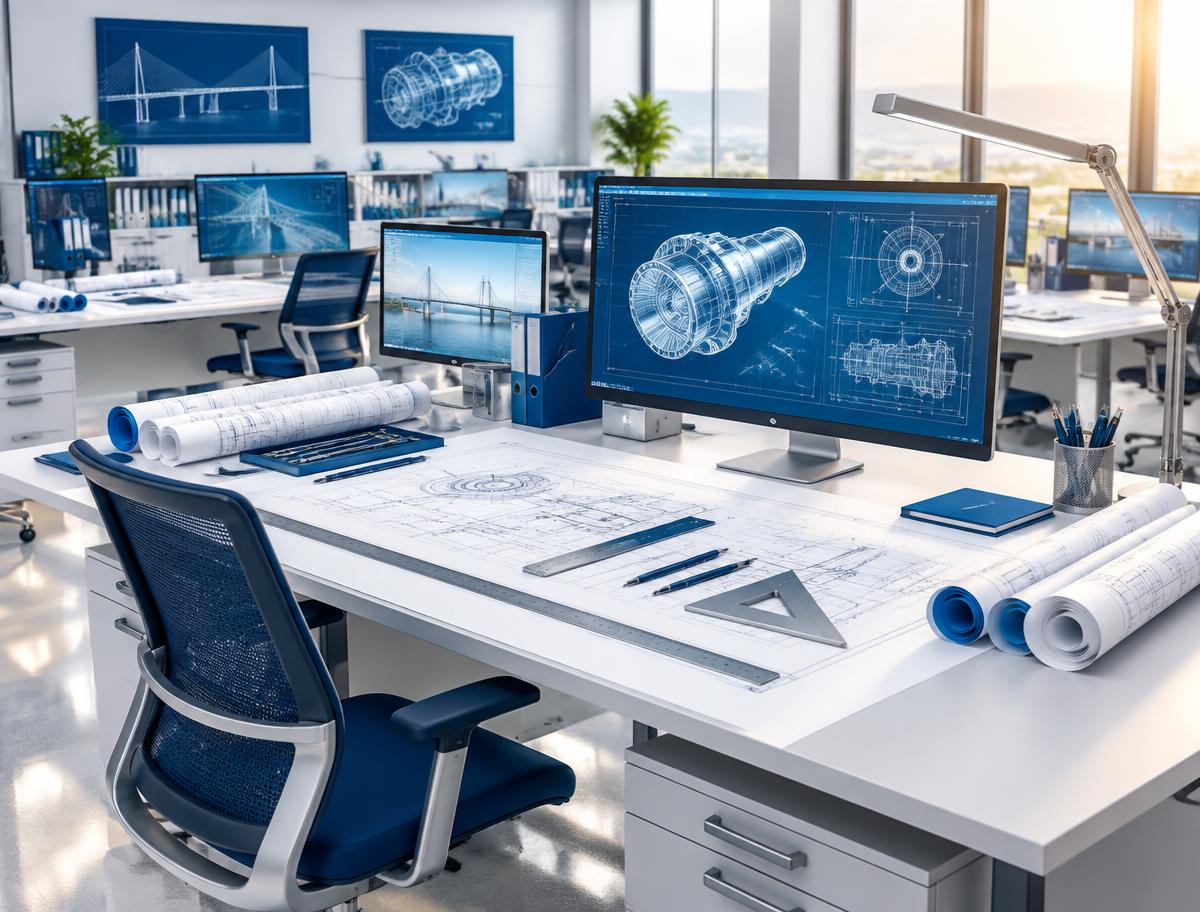 Design Desks & Drafting Stations