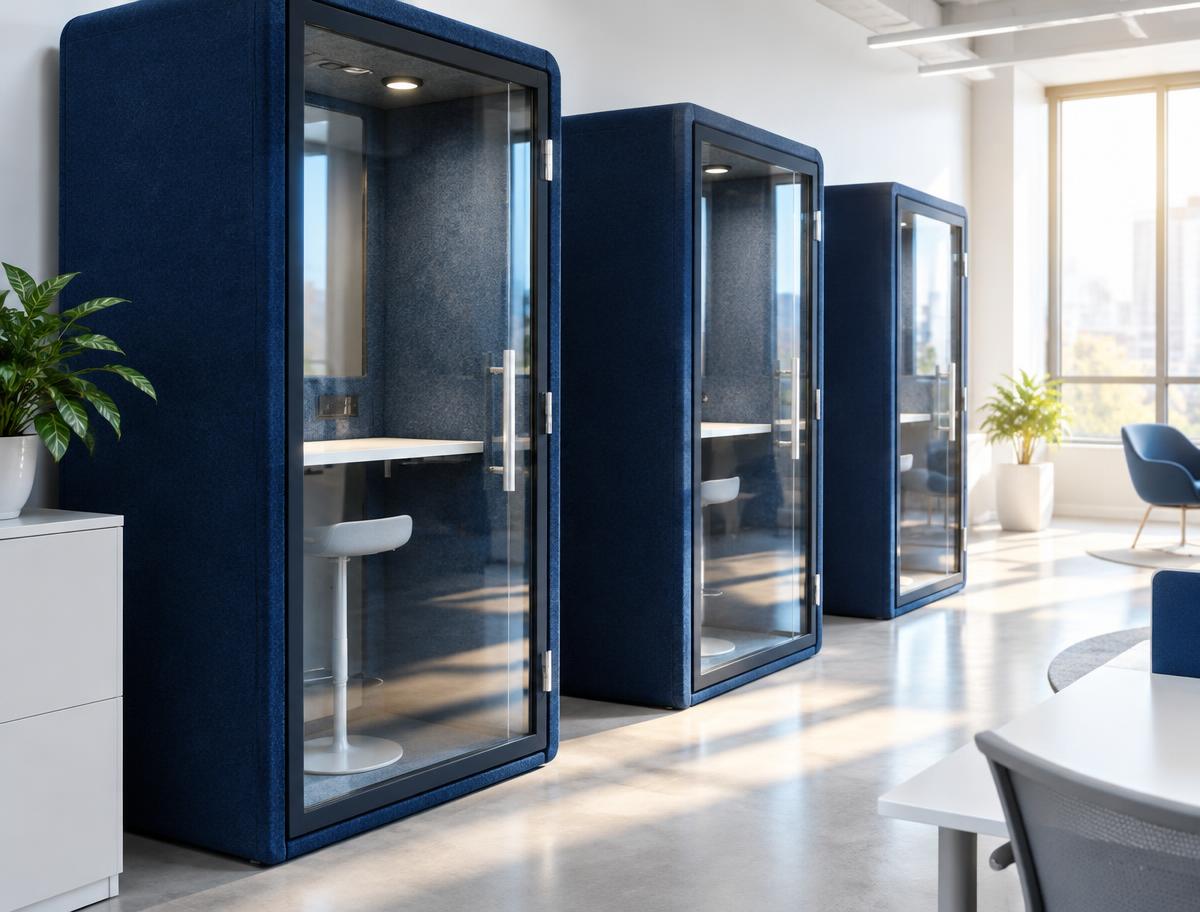 Phone booths & focus rooms