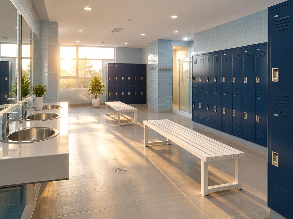Washroom & Change Area Cleaning
