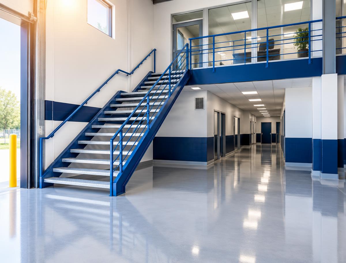 Entrances, stairwells & hallways