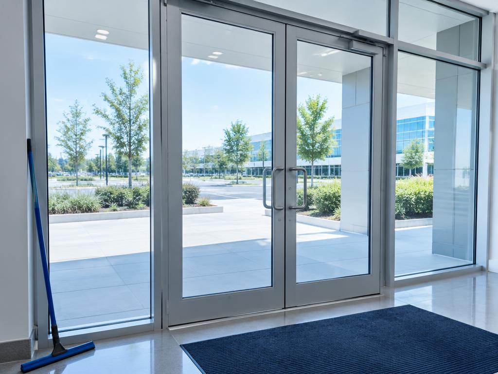Entrance glazing